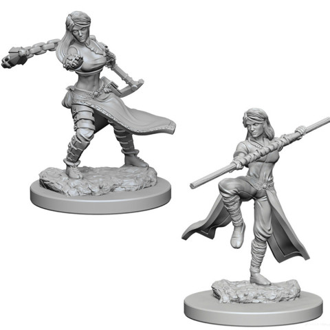 Nolzurs Marvelous Miniatures - Human Monk - Female
